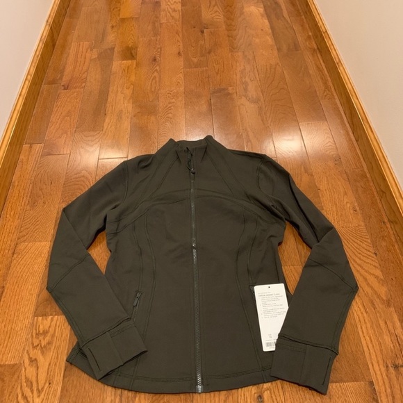 🫒LULULEMON DEFINE JACKET *LUON-DARK OLIVE-6/8/10🫒 - Picture 3 of 15